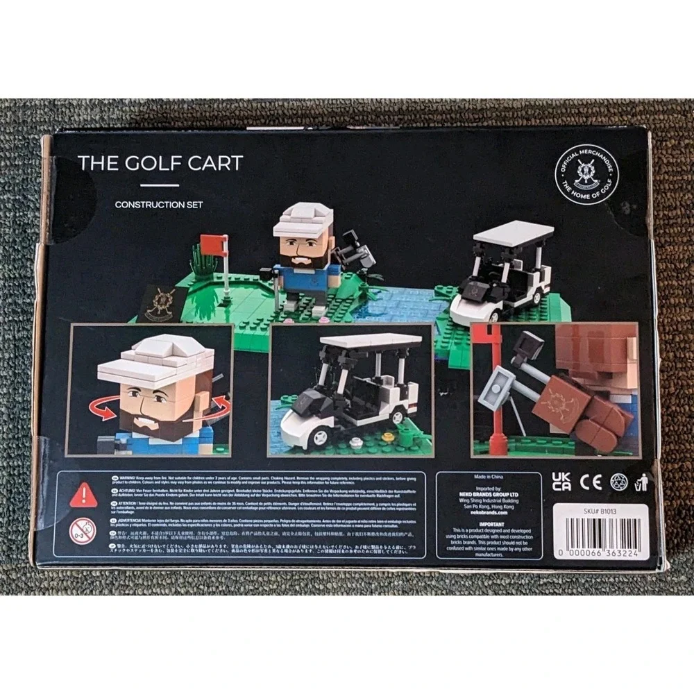 The Golf Cart St Saint Andrews Links Bricks Construction Set In Box Neko